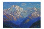 Annapurna 4, 2008, Oil on canvas, 50x70cm