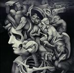 Artist : Kittisak  Thapkoa, Three characteristics of existence 2 ไตรลักษณ์ 2, 2018, Acrylic on canvas, 110×100 cm.
