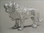 LION, 2014, Drawing, 49x60cm