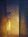 “คติพุทธ 1” (ประสูติ) Buddhism Destination 1 (Birth ), 2008, Acrylic on canvas, 200x150cm
