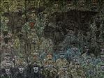 Military, 2023, Oil on canvas, 300 x 400 cm.