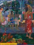 Paul Gauguin : Ia Orana Maria (Hail Mary) : 1892, 2020, Oil on linen, 68x52 cm.