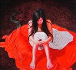 Red, Kiatanan Lamchan, 2009, Oil on canvas, 135x150cm