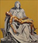 Pieta, 2013, Oil on canvas, 170x150cm