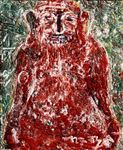 ท่านอ้วน/ The Fat Man, 2008, Acrylic and Tempera on Canvas,  110 x 90cm