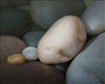 หิน, Pebbles, 2010, Oil on canvas, 40x50cm