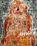 ท่านอ้วน/ The Fat Man, 2008,  Acrylic and Tempera on Canvas, 110x90cm
