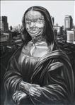 Mona Lisa, 2014, Drawing, 94x73cm