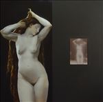 Birth of Venus การกำเนิดของวีนัส, 2017, Oil on canvas, 120x120 cm.