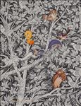 Lost in Himmapan Forest!, 2009, Acrylic on canvas, 112x86 cm.