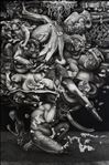 Suppose Treasure, 2023, Drawing on canvas, 240 x 160 cm.
