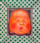 เด็กกล่อง, Block Baby, Chainarong Konklin, 2009, Oil on canvas, 85x80cm