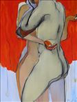 ในรัก 2, In love 2, 2009, mixed media on canvas, 100x80cm