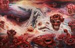 Heaven or Hell, 2012, Acrylic on canvas, 135x210cm