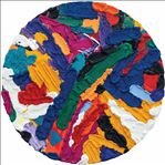 DEPTH No.08, 2025, Oil on canvas, Diameter 110 cm DEPTH No.08, 2025, Oil on canvas, Diameter 110 cm