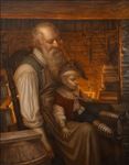 Pinocchio, 2025, Oil on linen, 100 x 80 cm Pinocchio, 2025, Oil on linen, 100 x 80 cm