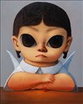 Little Cupid, 2026, Oil on linen, 200 x 160.5 cm Little Cupid, 2026, Oil on linen, 200 x 160.5 cm