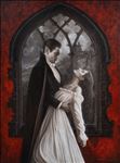 Dracula, 2026, Oil on linen	, 80 x 60 cm