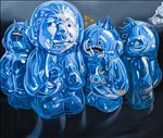 Blue Guardian, 2025, Oil on linen, 110 x 130 cm