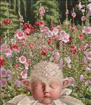 Baby little monster (Minotaur), 2025, Oil on linen, 80 x 70 cm