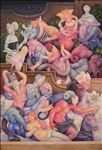 วงกตชีวิต (Labyrinthine Life), 2026, Acrylic on Canvas, 200 x 140 cm วงกตชีวิต (Labyrinthine Life), 2026, Acrylic on Canvas, 200 x 140 cm