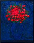 Still Blossom no.12, 2025, Oil on canvas, 100 x 80 cm