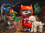 Little Red Riding Hood, 2024, Oil on linen, 120 x 160 cm