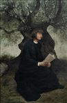 Mary shelley, 2025, Oil on linen, 120 x 80 cm.
