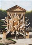 Garden of Blooming Ruins, 2026, Watercolor on paper	, 70 x 50 cm