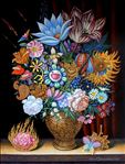Blooming in Conflict No.1 (after T. Murakami,Y. Kusama, G. O