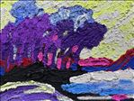 LANDSCOPE 02, 2026, Acrylic and oil on canvas, 60 x 80 cm