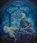 Sleeping Beauty, 2025, Oil on linen, 180 x 160 cm Sleeping Beauty, 2025, Oil on linen, 180 x 160 cm