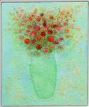 Still Blossom no.4, 2025, Oil on canvas, 120 x 100 cm