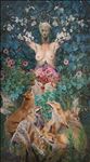 Ballad of Daphne, 2026, Oil on linen, 235 x 130 cm Ballad of Daphne, 2026, Oil on linen, 235 x 130 cm