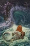 The Little Mermaid, 2026, Oil on linen, 150 x 100 cm The Little Mermaid, 2026, Oil on linen, 150 x 100 cm