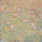 Arnont Lertpullpol, MOU จากนรก 9 (Hell’s MOU No.9), 2026, Oil and acrylic on canvas, 190 x 190 cm