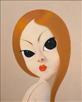 Catch my eyes, 2021, Oil on linen, 150x120 cm. Catch my eyes, 2021, Oil on linen, 150x120 cm.