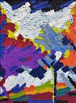 LANDSCOPE 04, 2026, Acrylic and oil on canvas, 80 x 60 cm
