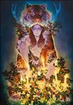 lady of tiger, 2025, Oil on linen, 200 x 140 cm