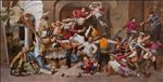 Good House, Great Fortune บ้านนี้ดี อยู่แล้วรวย, 2026, Oil on linen, 200 x 390 cm