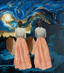 In the modern day, 2025, Oil on linen, 160 x 140 cm