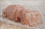 Pachara Piyasongsoot, The Dreamer, 2024, Oil on Iinen, 120 x 180 cm. Pachara Piyasongsoot, The Dreamer, 2024, Oil on Iinen, 120 x 180 cm.