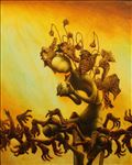 Reluctance from Desire 1, 2011, Acrylic on canvas, 140x170cm Reluctance from Desire 1, 2011, Acrylic on canvas, 140x170cm