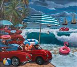 Utopia ยูโทเปีย, 2025, Oil on canvas, 160 x 180 cm