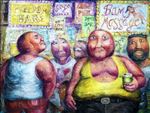 Night Walk, 2013, Oil on canvas, 122x91cm