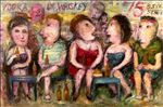 Drinking in Bui Vien II, 2013, Oil on canvas, 61x91cm