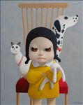 Kume and friends, 2025, Oil on linen, 200 x 160 cm. Kume and friends, 2025, Oil on linen, 200 x 160 cm.